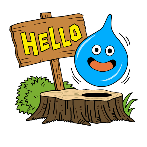 DQ Slime Hello